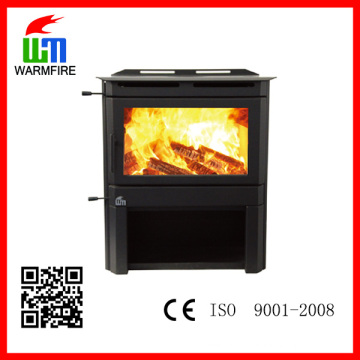 Certificat CE WM201-1300, Ensemble d&#39;hiver Insert d&#39;acier Chauffage au feu de bois